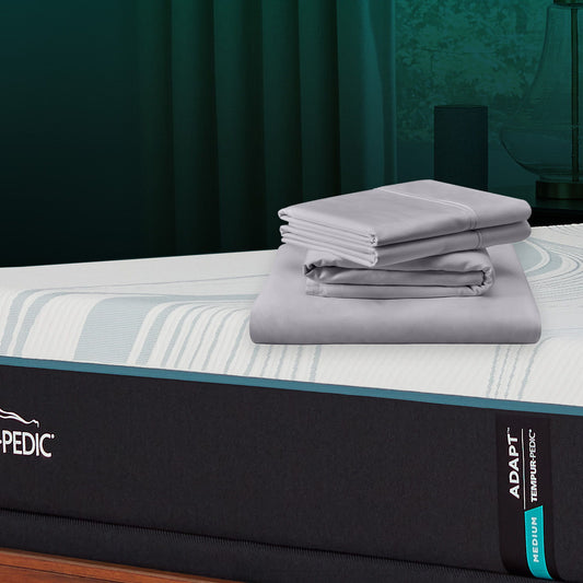 Tempur-Adapt - Tempur-Adapt Luxe Egyptian Cotton Sheets - Graphite
