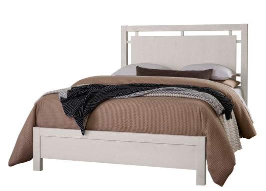 Lodge & Loft - King Floating Panel Footboard - Soft White