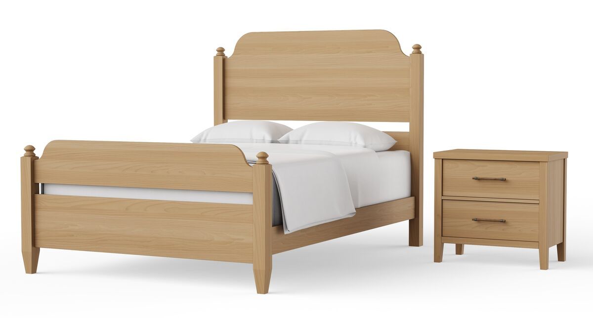 Pure Maple - King Poster Headboard - Natural Maple