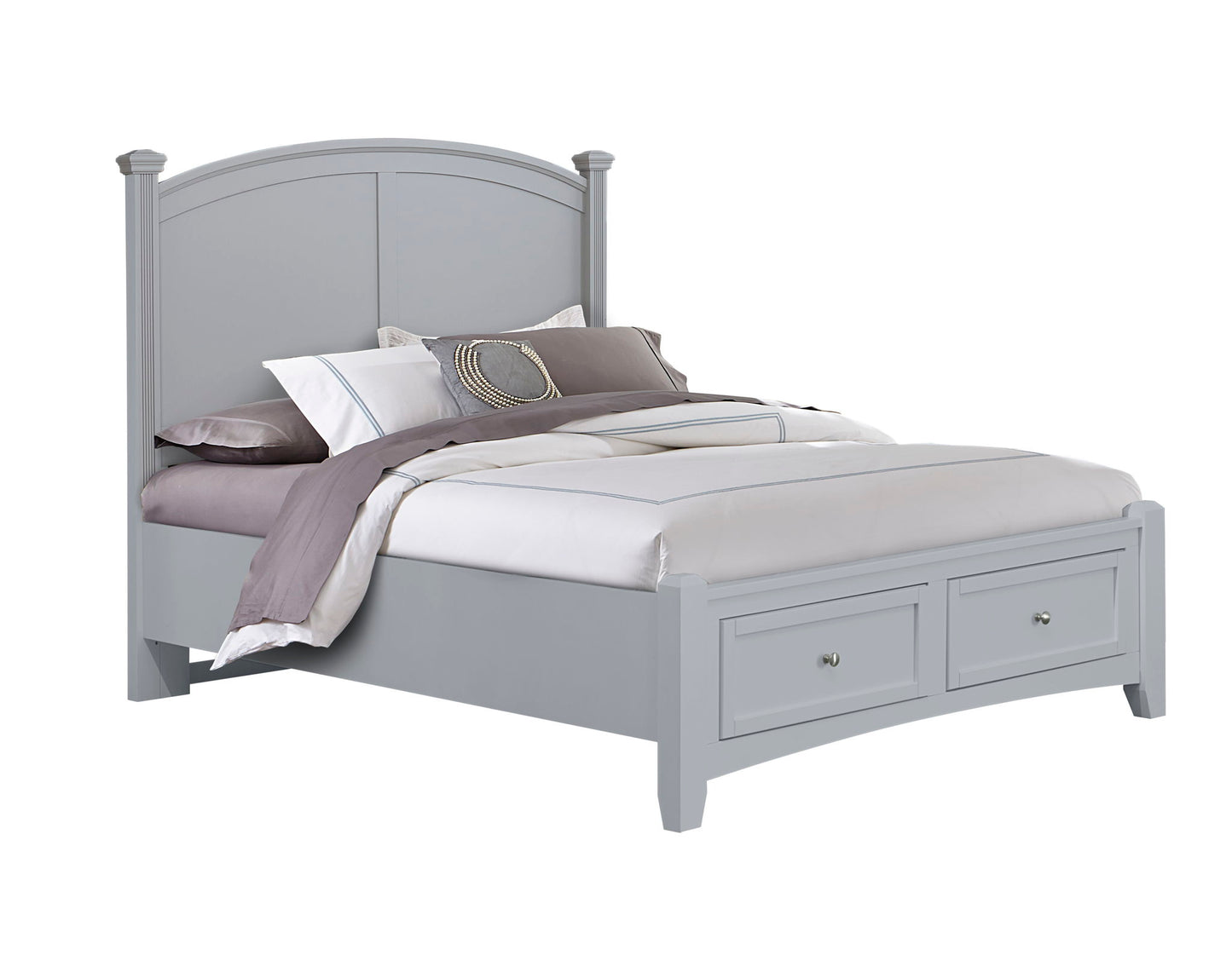 Bonanza - Queen Poster Headboard - Gray