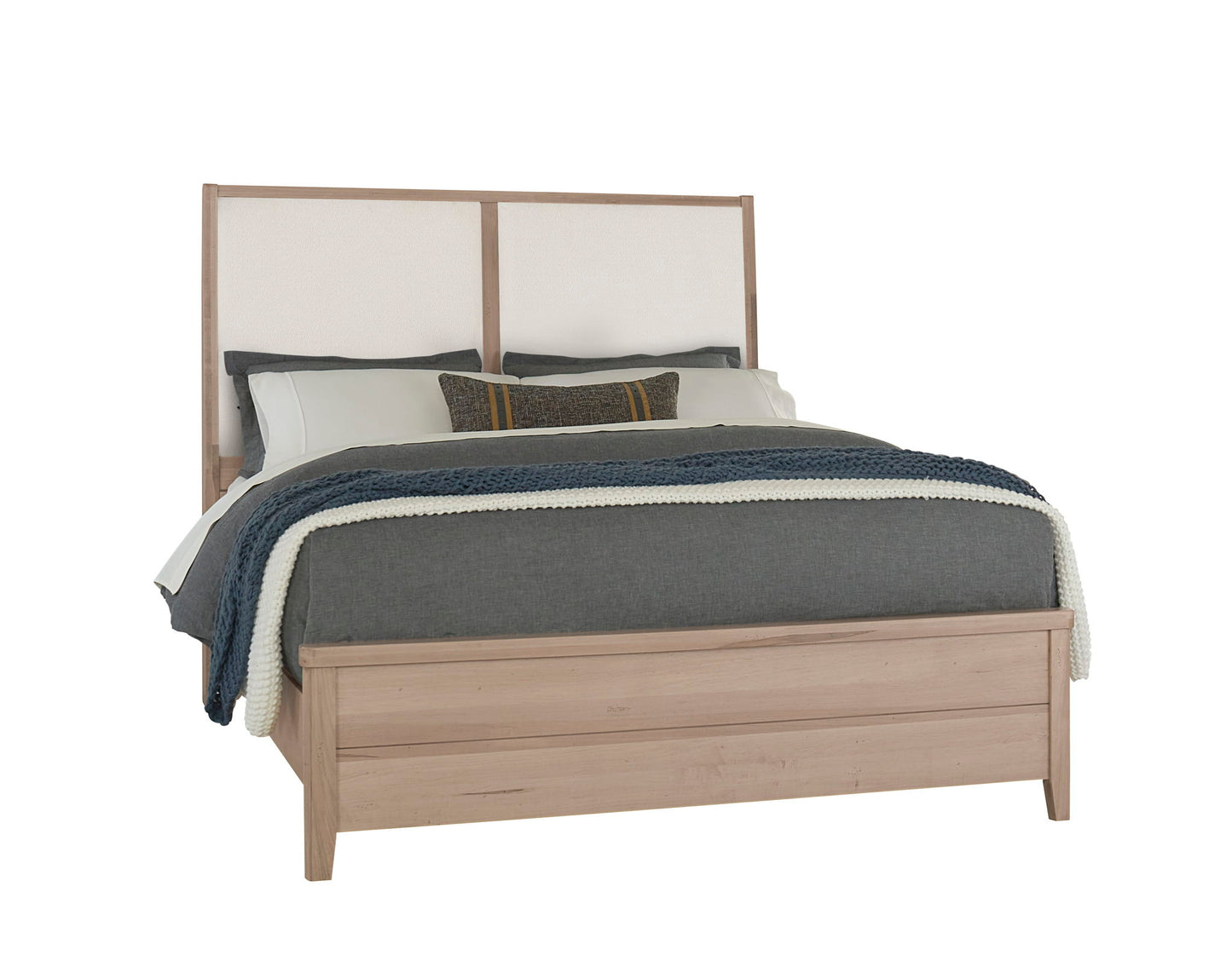 Woodbridge - King Upholstered Headboard - Clear Maple