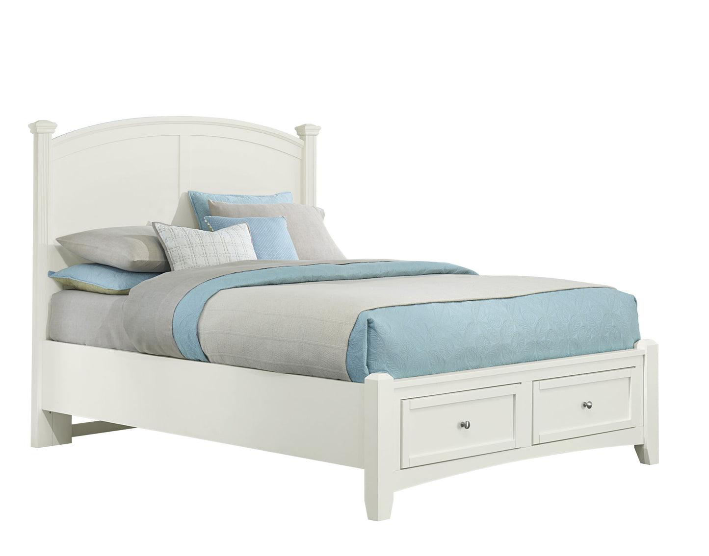 Bonanza - Queen Poster Headboard - White