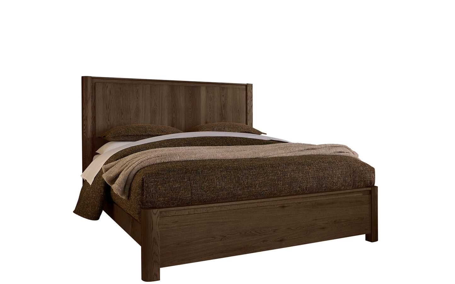 Lodge & Loft - Radius Poster Footboard - Dark Oak