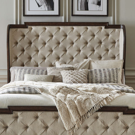 Providence Park - Upholstered Shelter Headboard