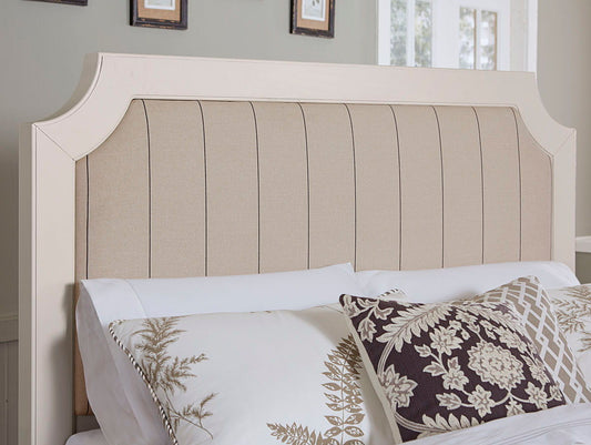 Bungalow - Full Footboard - Lattice / Soft White