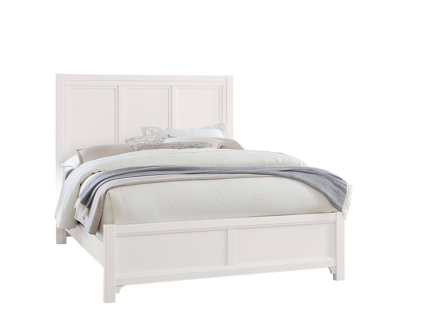 Cool Farmhouse - Queen Footboard For Panel Bed - Soft White