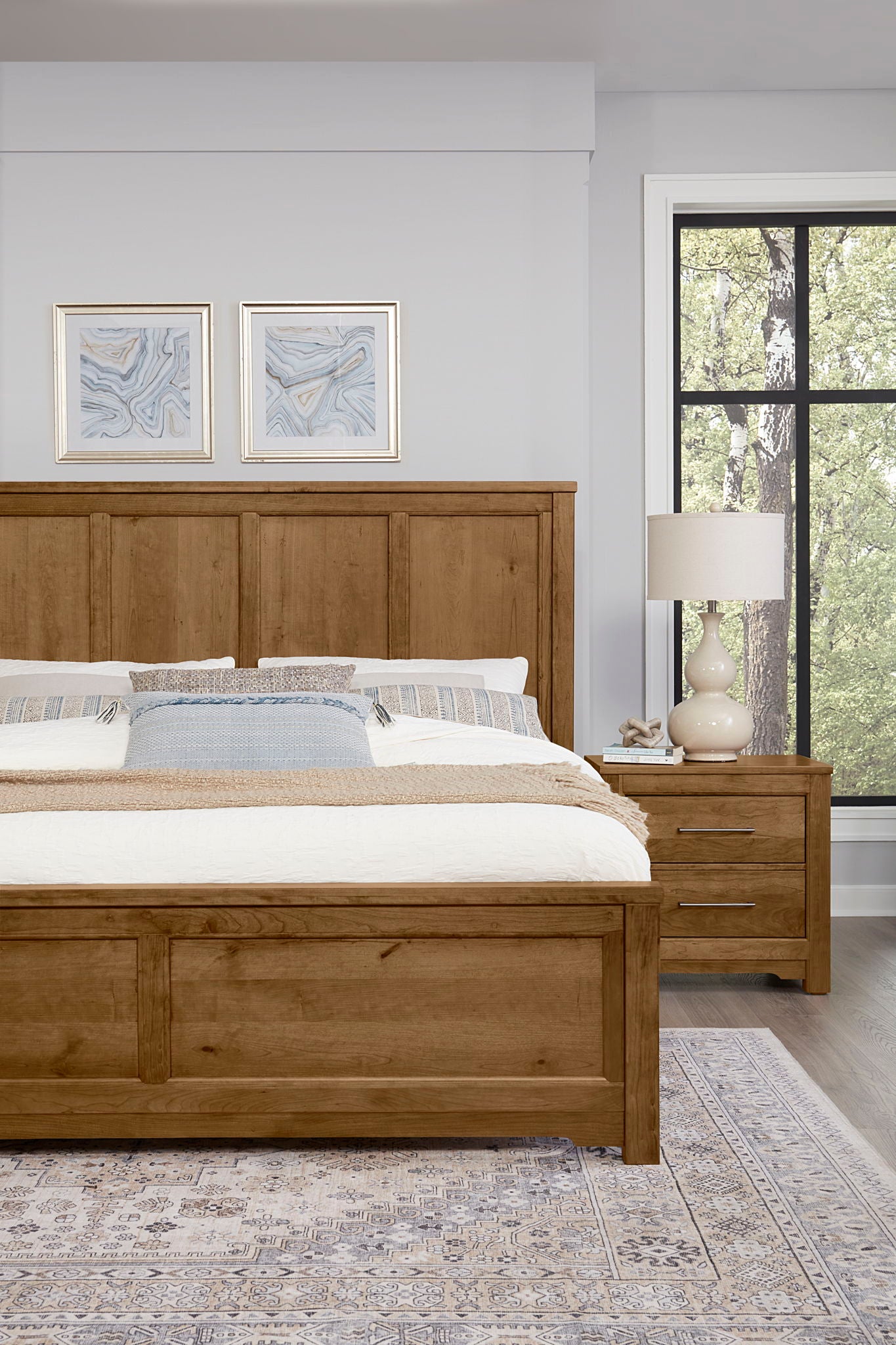 Crafted Cherry - Ben's And Erin's King Side Rails - Medium Cherry