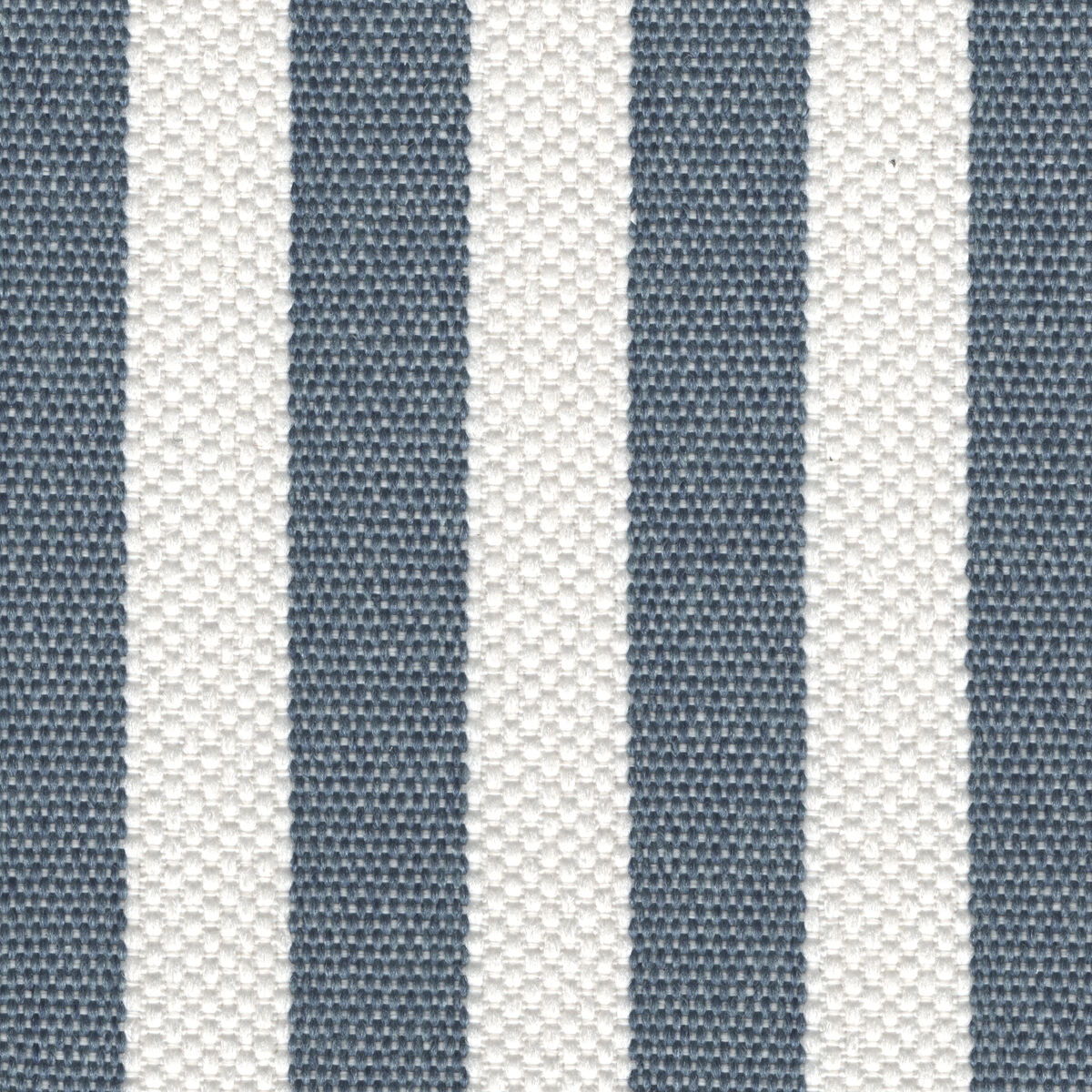 Tide & Timber - King Upholstered Headboard 6/6 - Blue Stripe / Luxe Blue Oak