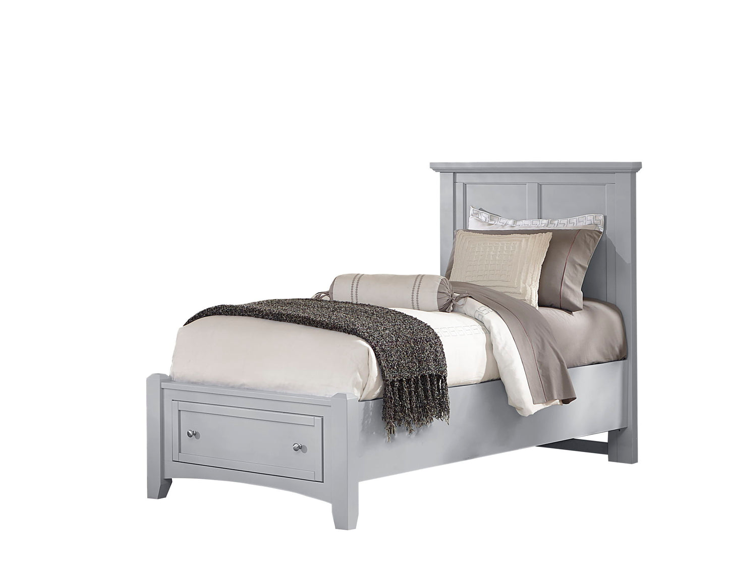 Twin Slat Roll - Gray