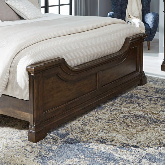 Arden Road - King Panel Footboard - Satin Cherry