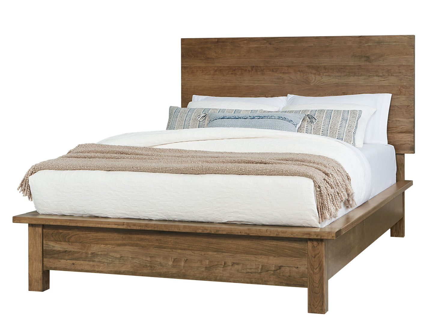 Crafted Cherry - Ben's King Terrace Footboard - Medium Cherry