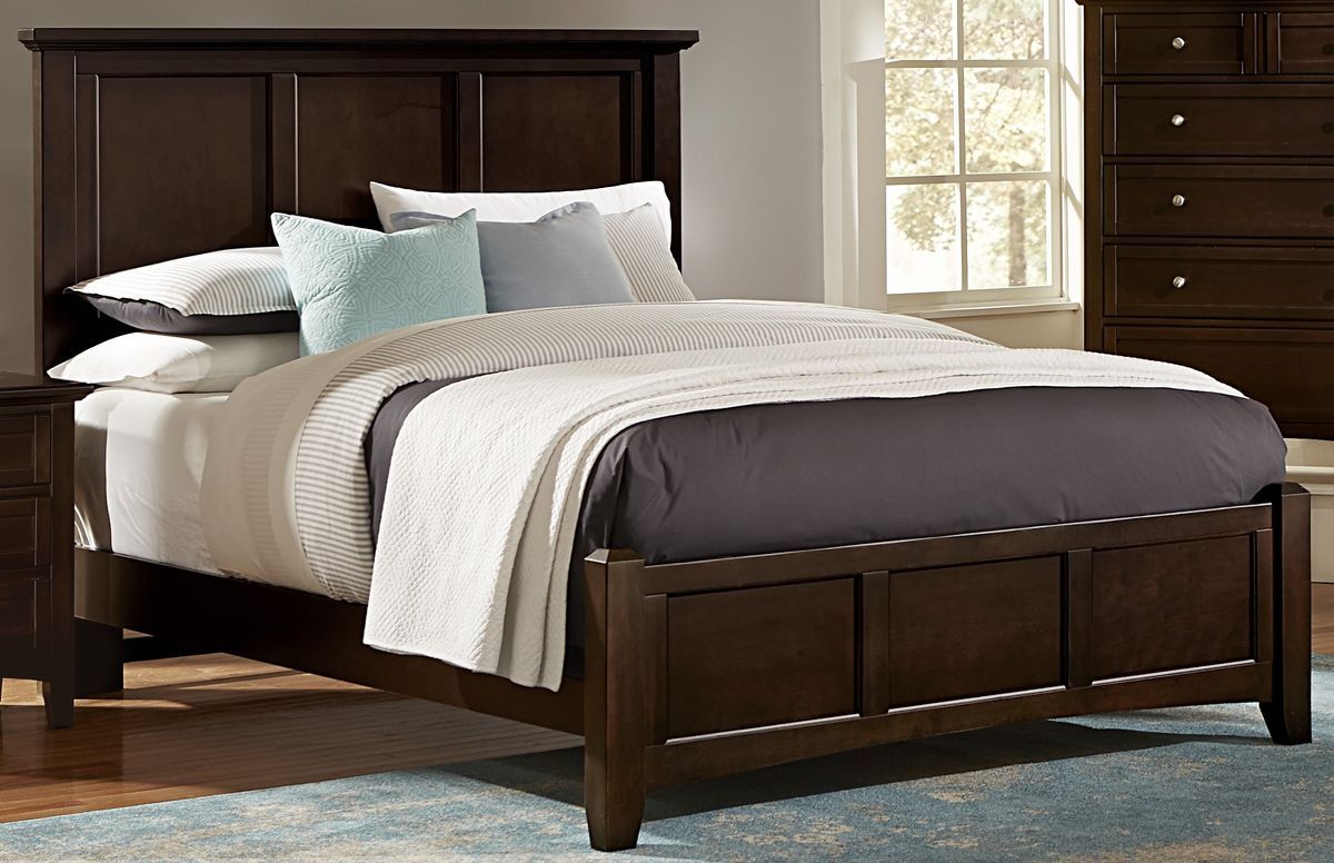 Bonanza - Queen Mansion Footboard - Merlot