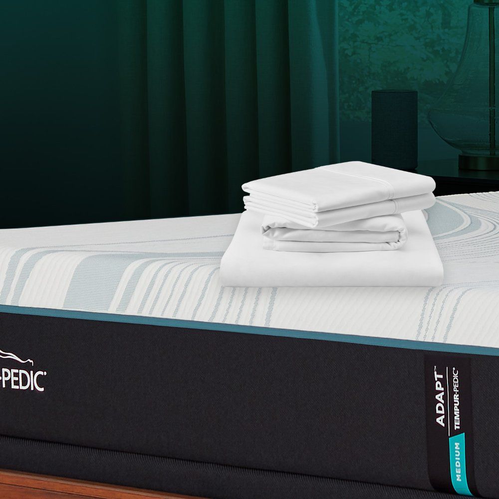 Tempur-Adapt - Tempur-Adapt Luxe Egyptian Cotton Sheets - White