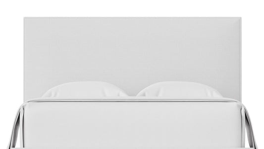 Choices - Amelia King Upholstered Headboard - Pure White