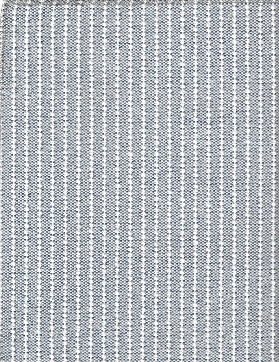 Choices - Emily Queen Upholstered Headboard - Navy Stripe