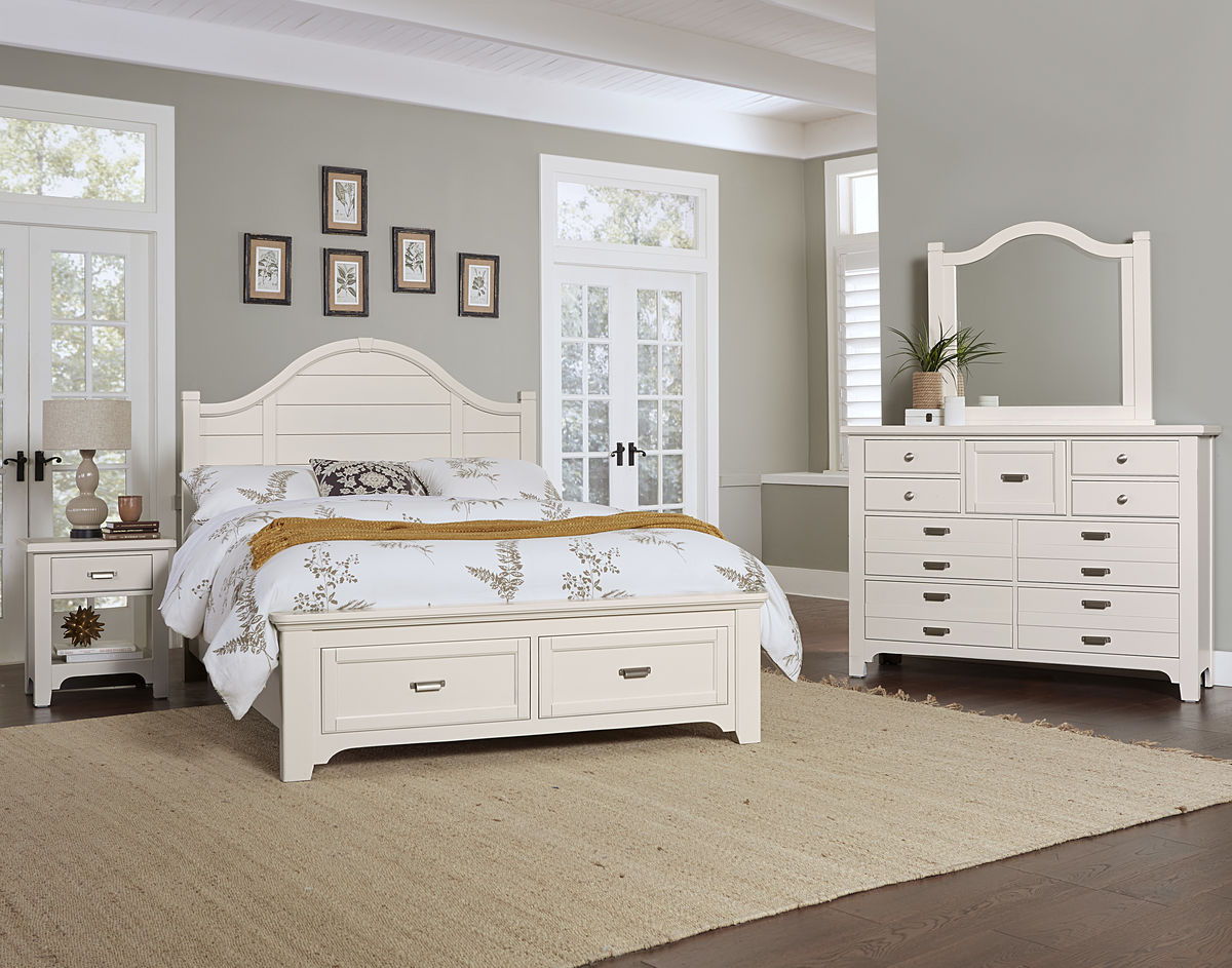 Bungalow - King Storage Footboard - Lattice