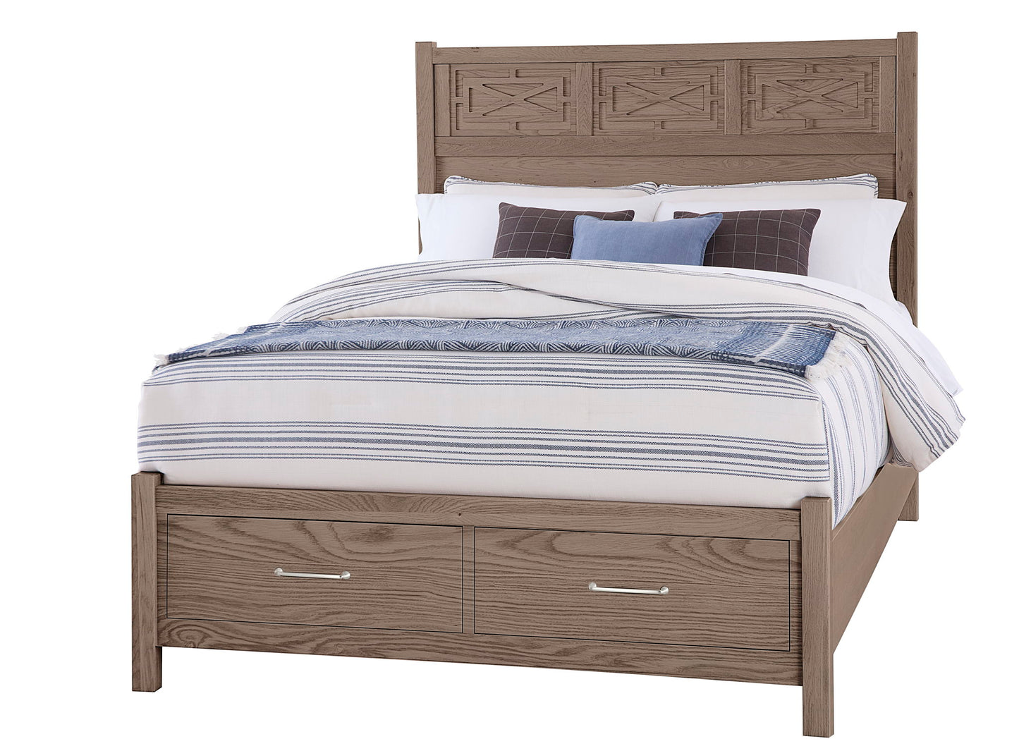 Tide & Timber - King Storage Footboard - Gray Oak