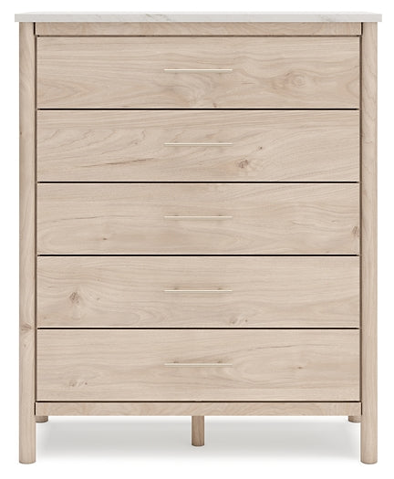 Cadmori Five Drawer Wide Chest