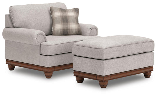 Stoughton Chair and Ottoman