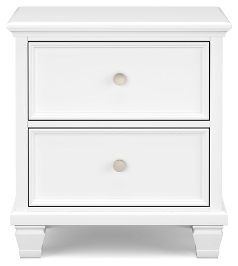 Fortman Two Drawer Night Stand