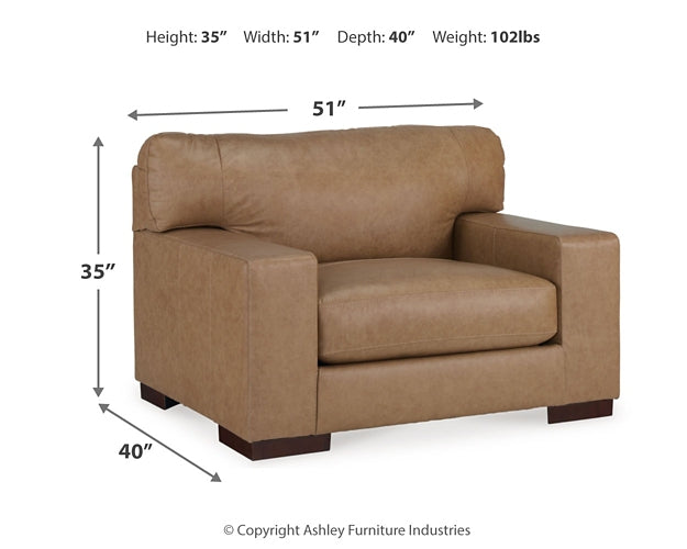 Lombardia Chair and Ottoman