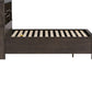 Thornwood Hills - Wood Storage Bed Rails - Rock Beaten Brown