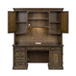 Amelia - Jr Executive Credenza Set - Antique Toffee