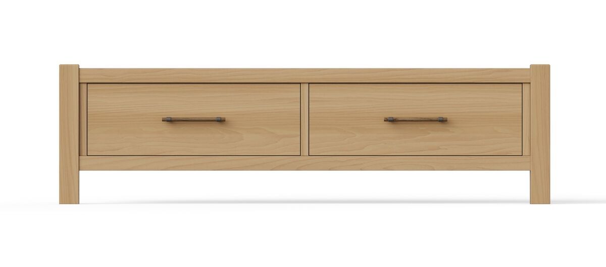 Pure Maple - King Storage Footboard - Natural Maple