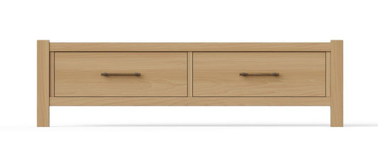 Pure Maple - King Storage Footboard - Natural Maple