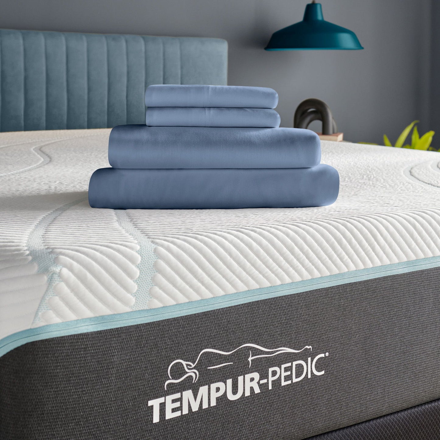 Linens - Tempur Rayon from Bamboo Sheet Set - Vintage Indigo