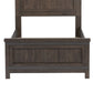 Thornwood Hills - Twin Panel Footboard - Rock Beaten Brown