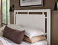 Lodge & Loft - King Floating Panel Headboard - Soft White