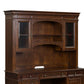 Brayton Manor - Jr Executive Credenza Hutch - Cognac