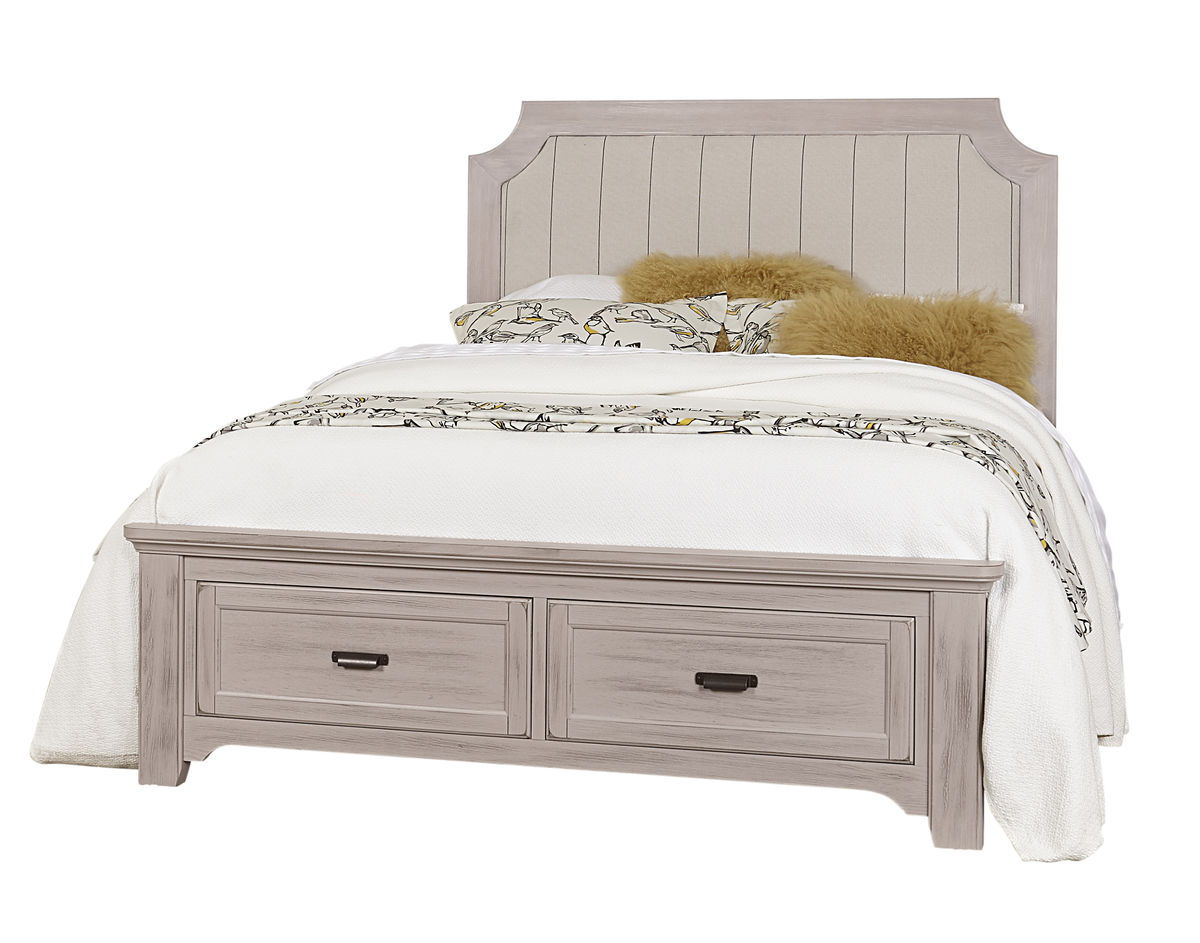 Bungalow - Full Footboard - Dover Gray Two Tone