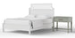 Pure Maple - King Garden Headboard - Cottage White