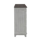 River Place - 2 Door 9 Drawer Dresser - Riverstone White & Tobacco