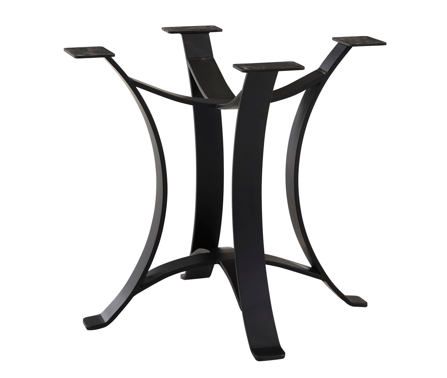 Crafted Cherry - Metal Pedestal For 48" And 60" Round Top - Medium Cherry