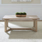 Proximity Place - Rectangular Cocktail Table - Barley Buff