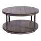 Modern View - Round Cocktail Table Top - Gauntlet Gray