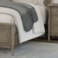 Rochelle Park - California King Panel Bed Rails - Smokey Taupe