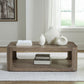 South Bend - Rectangular Cocktail Table - Burnished Clay