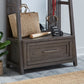 Modern Farmhouse - Hall Tree Base - Dusty Charcoal