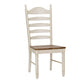 Springfield - Ladder Back Side Chair - Honey & Cream