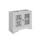 Magnolia Manor - Bunching Display Cabinet Base - Antique White