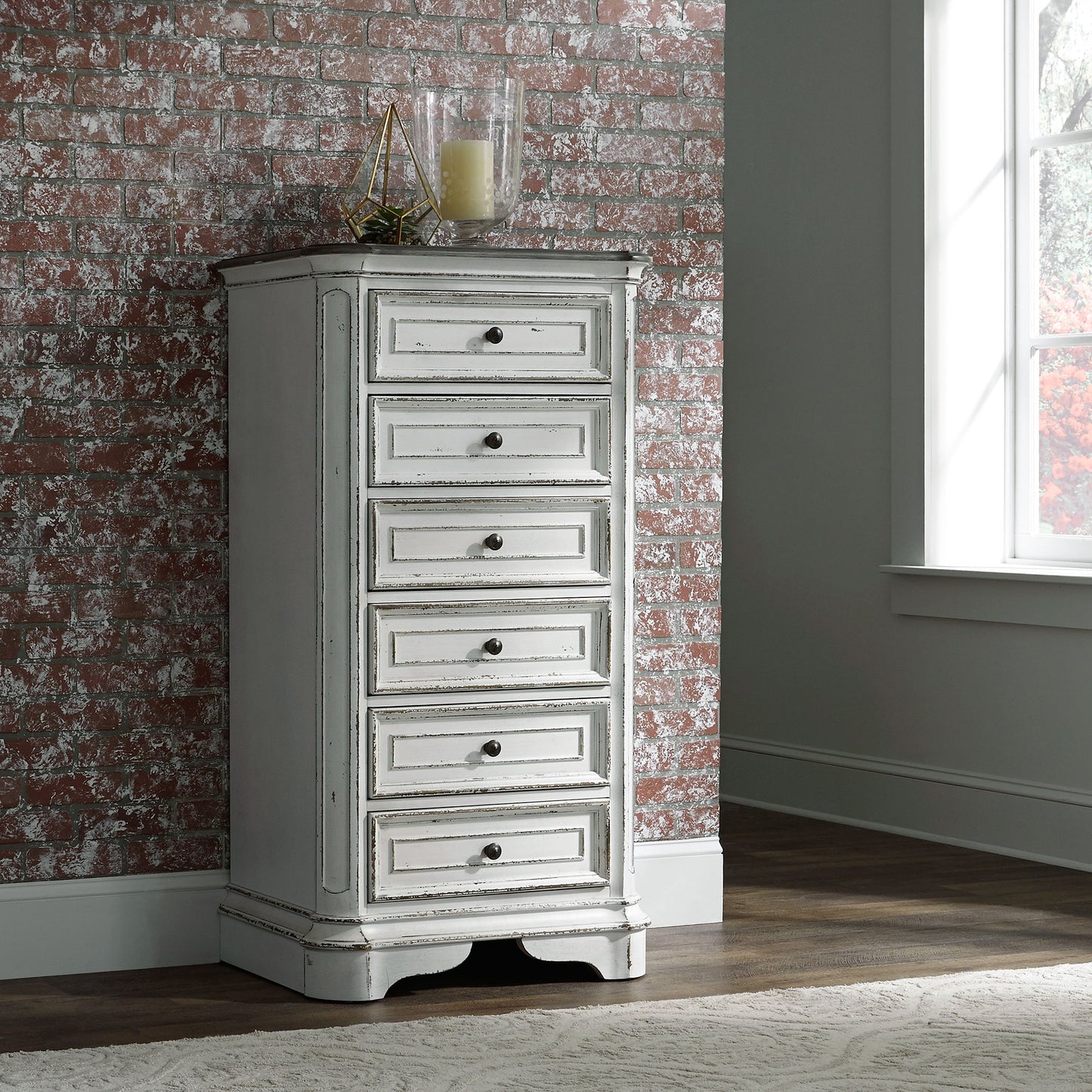 Magnolia Manor - Lingerie Chest - Antique White