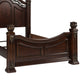 Messina Estates - King Poster Footboard - Cognac