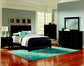 Bonanza - King Mansion Footboard - Merlot