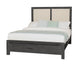 Custom Express - King Upholstered Bed Footboard - Graphite