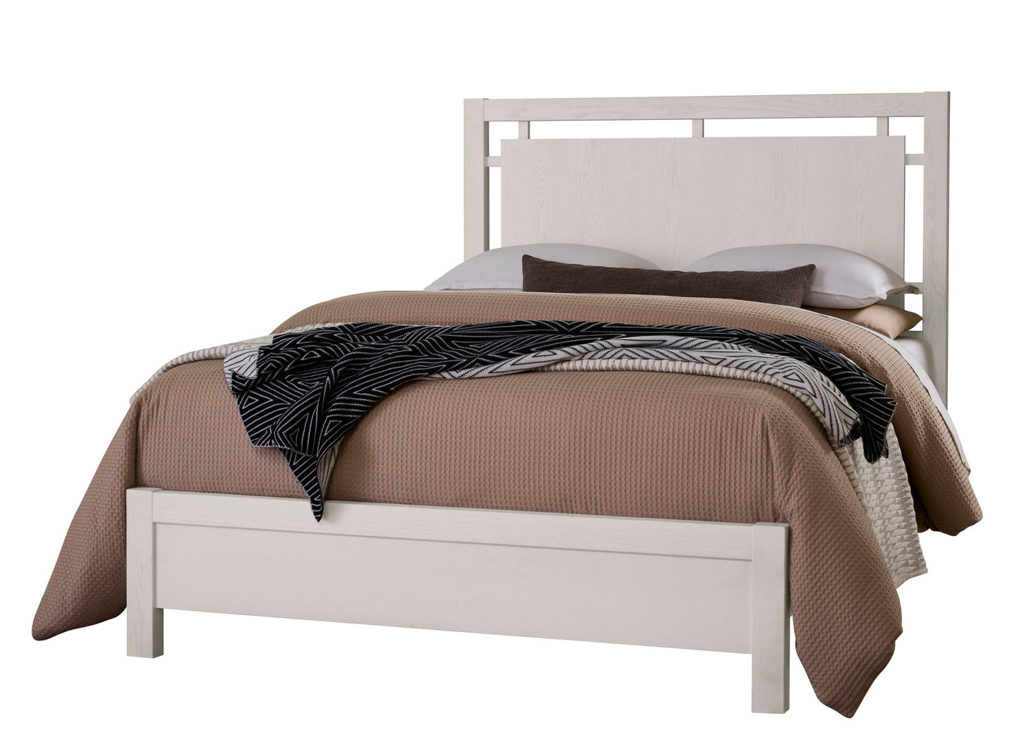 Lodge & Loft - King Floating Panel Footboard - Soft White