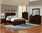 Bonanza - Queen Mansion Headboard - Merlot